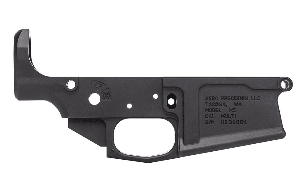 Aero Precision M5 308 Stripped Lower Receiver (Anodized Black)